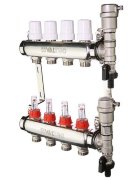 Коллекторный блок Valtec VTc.589.EMNX.0609 1", 9 x 3/4" евроконус