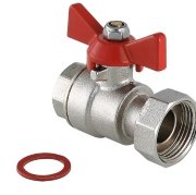Кран шаровой с накидной гайкой Valtec 3/4 x 1