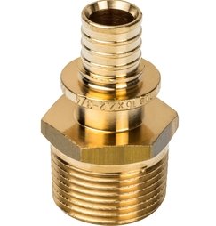 Переходник аксиальный с наружной резьбой STOUT 16х3/4 SFA-0001-001634 Переходник аксиальный с наружной резьбой STOUT 16х3/4 SFA-0001-001634