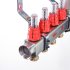 Коллекторный блок Valtec 1", 9 x 3/4" евроконус VTc.586.EMNX.0609 Коллекторный блок Valtec 1", 9 x 3/4" евроконус VTc.586.EMNX.0609