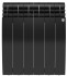 Радиатор алюминиевый Royal Thermo BiLiner 500 Noir Sable 4 секции