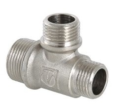 Тройник переходной Valtec 3/4"х1/2"х1/2 VTr.131.RN.050404