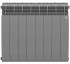 Радиатор алюминиевый Royal Thermo BiLiner 500 Silver Satin 10 секций Радиатор алюминиевый Royal Thermo BiLiner 500 Silver Satin 10 секций