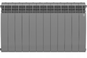 Радиатор алюминиевый Royal Thermo BiLiner 500 Silver Satin 12 секций Радиатор алюминиевый Royal Thermo BiLiner 500 Silver Satin 12 секций