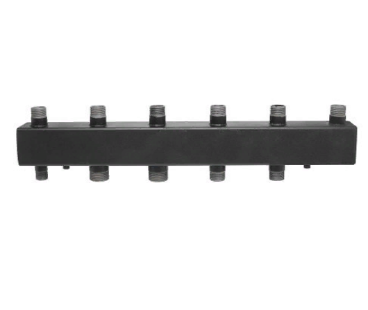 Стальной распределительный коллектор Rommer 3(4) контура 1х11/4 Стальной распределительный коллектор Rommer 3(4) контура 1х11/4