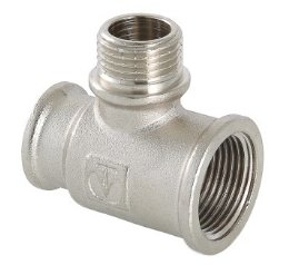 Тройник переходной Valtec 3/4"х1/2"х3/4 VTr.132.RN.050405