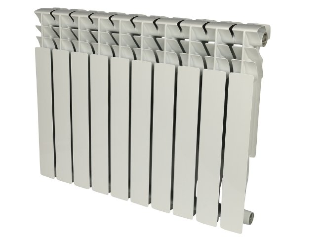 Радиатор алюминиевый ROMMER Plus AL 500/100 10 секций