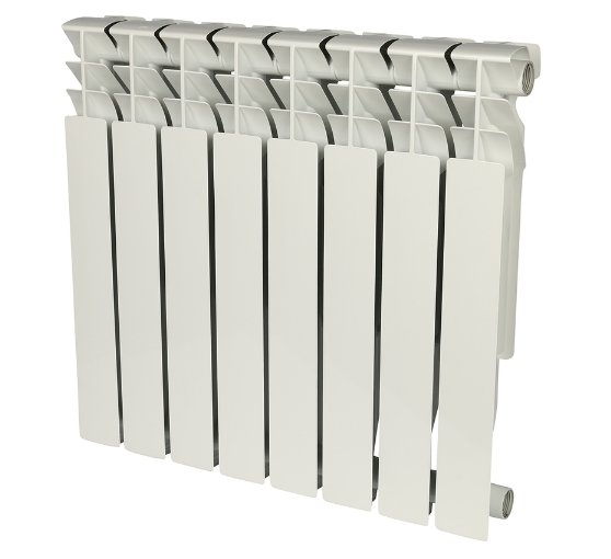 Радиатор алюминиевый ROMMER Plus AL 500/100 8 секций