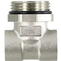 Тройник-наконечник под воздухоотводчик и сливной кран TIM 1/2"х1/2"х1" М320-422 Тройник-наконечник под воздухоотводчик и сливной кран TIM 1/2"х1/2"х1" М320-422