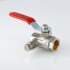 Кран шаровый с дренажным вентилем Valtec 1/ 2 VT.245 Кран шаровый с дренажным вентилем Valtec 1/ 2 VT.245