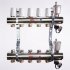 Коллекторный блок Valtec VTc.594.EMNX.0608 1", 8 x 3/4" евроконус Коллекторный блок Valtec VTc.594.EMNX.0608 1", 8 x 3/4" евроконус