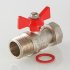 Кран шаровый с накидной гайкой 1" VT.260.N.0606