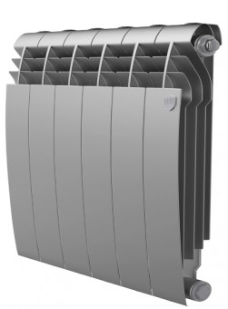 Радиатор биметаллический Royal Thermo BiLiner 500 Silver Satin 6 секций Радиатор биметаллический Royal Thermo BiLiner 500 Silver Satin 6 секций