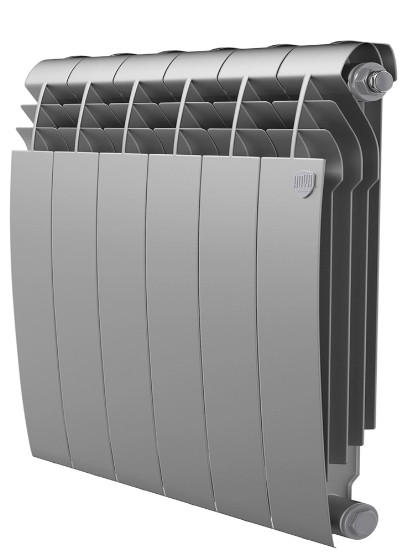 Радиатор биметаллический Royal Thermo BiLiner 500 Silver Satin 6 секций