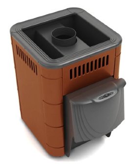 Дровяная банная печь TMF Оса Inox ДА КТК терракота
