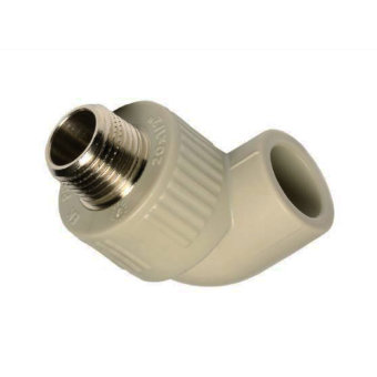 Угольник комбинированный с наружной резьбой Ekoplastik 25*1/2