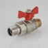 Кран шаровый с накидной гайкой Valtec 1/2 VT.226 ММ Кран шаровый с накидной гайкой Valtec 1/2 VT.226 ММ