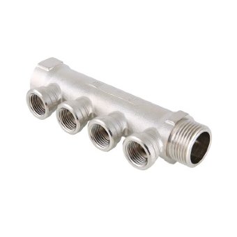 Коллектор Valtec 3/4"х 4 выхода х 1/2" VTc.550 N Коллектор Valtec 3/4"х 4 выхода х 1/2" VTc.550 N