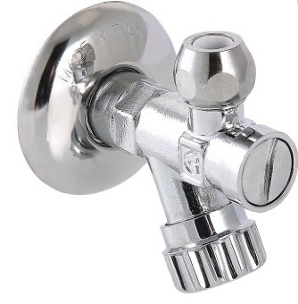 Вентиль с фильтром для подключения сантехнических проборов Valtec 1/2"х3/4