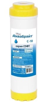 Картридж Аквабрайт С-10 10 SL для умягчения воды