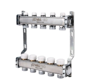 Коллекторный блок Valtec VTc.582.EMNX.0606 1", 6 x 3/4" евроконус
