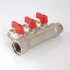 Коллектор с отсекающими кранами Valtec 3/4*3*1/2 VT.580
