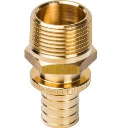 Переходник аксиальный с наружной резьбой STOUT 20х3/4 SFA-0001-002034 Переходник аксиальный с наружной резьбой STOUT 20х3/4 SFA-0001-002034