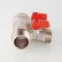 Коллектор с отсекающими кранами Valtec 1"х2 выхода Евроконус 3/4 VTc.580.NE.0602 Коллектор с отсекающими кранами Valtec 1"х2 выхода Евроконус 3/4 VTc.580.NE.0602