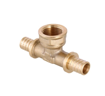 Тройник аксиальный Valtec 25х3/4 VTm.432.BG.250525 с переходом на внутреннюю резьбу Тройник аксиальный Valtec 25х3/4 VTm.432.BG.250525 с переходом на внутреннюю резьбу