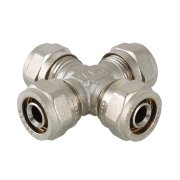 Фитинг обжимной крестовина VALTEC VTm.341.N.161616 16x16x16x16 Фитинг обжимной крестовина VALTEC VTm.341.N.161616 16x16x16x16
