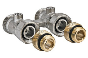 Узел нижнего подключения радиатора комплект Valtec 1/2*3/4 VT.345K.N.E04