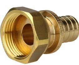 Переходник аксиальный с накидной гайкой STOUT 20x3/4 SFA-0019-002034