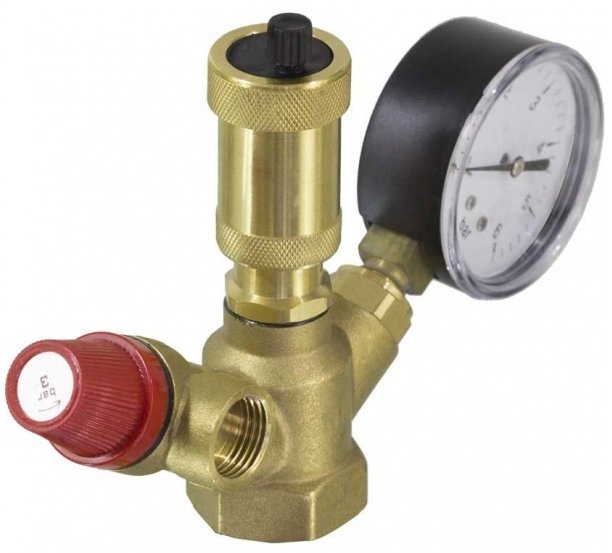 Группа безопасности котла  МИНИ TIM JH-1024-3 бар