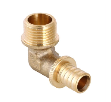 Угольник аксиальный Valtec 25х3/4 VTm.453.BG.002505 с переходом на наружную резьбу