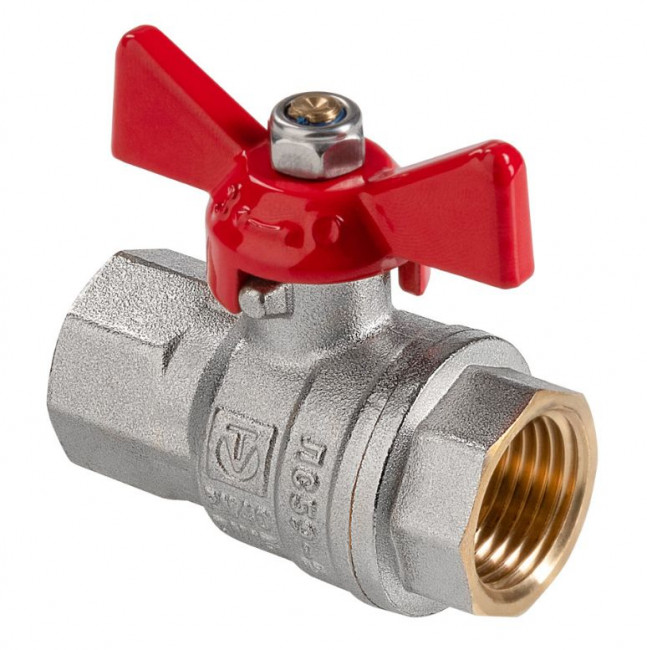 Кран шаровой Valtec 1/2 VT.417.N.04 FF ГОСТ