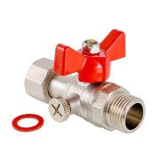 Кран для подключения манометра 1/2"наружная - 1/2"внутренняя Valtec VT.806.N.0404 Кран для подключения манометра 1/2"наружная - 1/2"внутренняя Valtec VT.806.N.0404