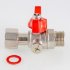 Кран для подключения манометра 1/2"наружная - 1/2"внутренняя Valtec VT.806.N.0404 Кран для подключения манометра 1/2"наружная - 1/2"внутренняя Valtec VT.806.N.0404