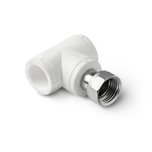 Тройник комбинированный с накидной гайкой Valfex 25х3/4"х25