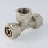 Фитинг обжимной тройник VALTEC VTm.332.N.260526 26x3/4"x26 Фитинг обжимной тройник VALTEC VTm.332.N.260526 26x3/4"x26