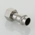 Соединитель из нержавеющей стали с накидной гайкой Valtec 12х1/2"