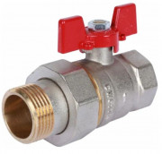 Кран шаровой ROMMER с американкой 1 дюйм RBV-0005-0510225