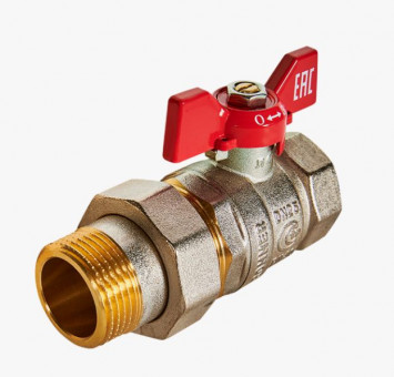 Кран шаровой ROMMER 3/4 с американкой  RBV-0005-2510220