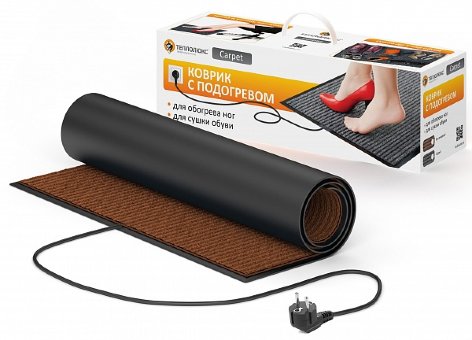 Коврик Теплолюкс Carpet коричневый